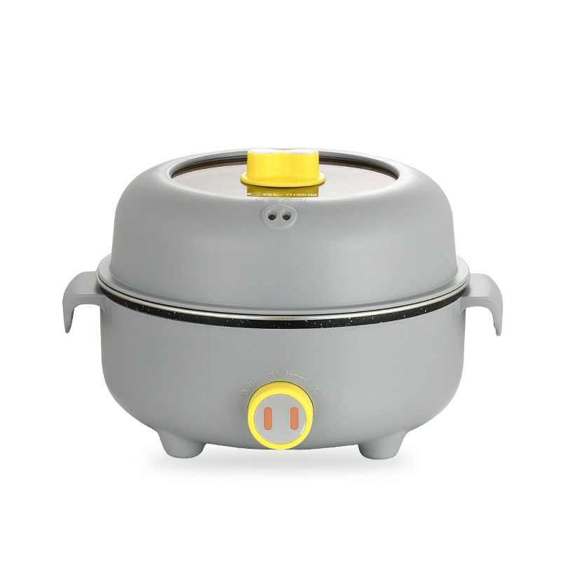 26cm Top Quality Promotional PP &amp; Stainless Steel Non-Stick Electric Cooker Hot Pot Fry Pan