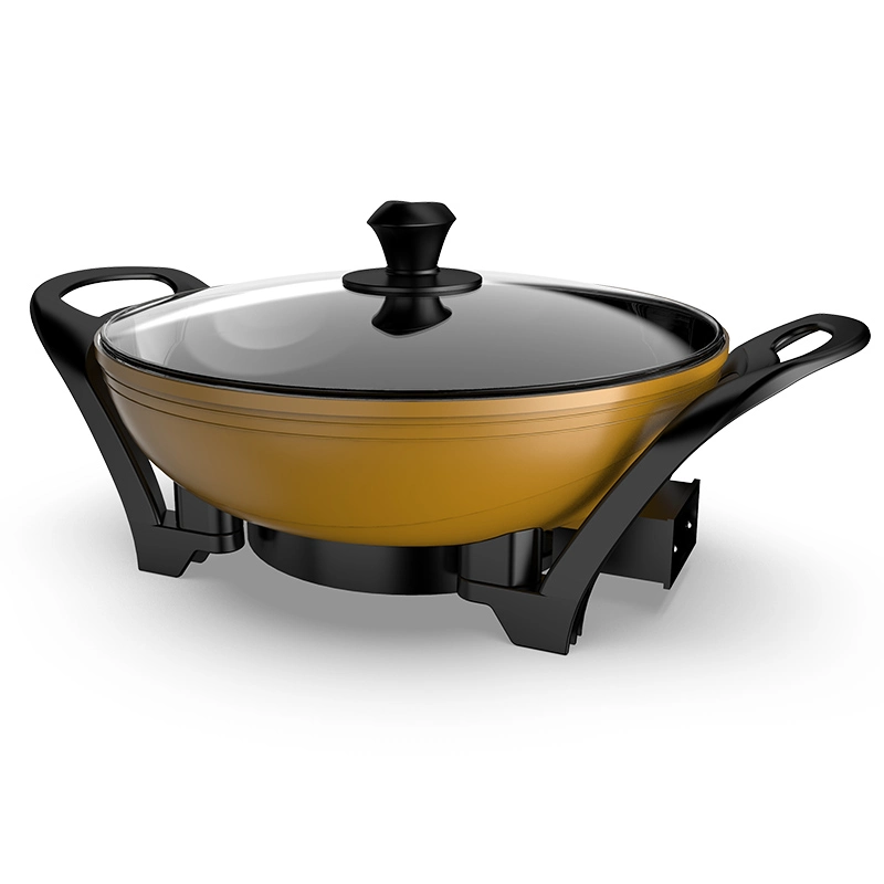 Home Appliance Temperature Control and Dishwasher Safe Electric Pans Parts Korean BBQ Grill Electric Indoor Cheese Frying Pan